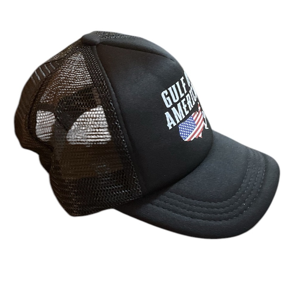 Gulf of America Black Baseball Hat - Picture 5 of 6